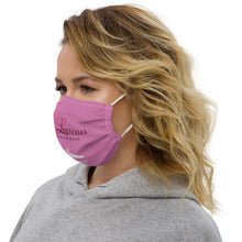 Load image into Gallery viewer, 'Pink Lulu's Luxuries Unicorn' Premium face mask