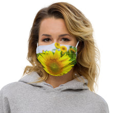 Load image into Gallery viewer, 'Sunflower Garden' Premium face mask