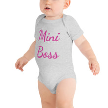 Load image into Gallery viewer, 'Mini Boss' Baby Onesie T-Shirt