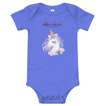 Load image into Gallery viewer, 'Lulu's Luxuries Unicorn' Baby Onesie T-Shirt