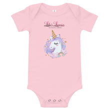 Load image into Gallery viewer, 'Lulu's Luxuries Unicorn' Baby Onesie T-Shirt