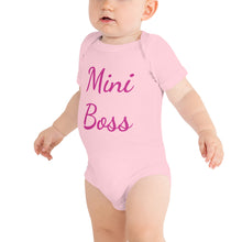 Load image into Gallery viewer, 'Mini Boss' Baby Onesie T-Shirt