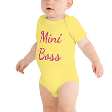 Load image into Gallery viewer, 'Mini Boss' Baby Onesie T-Shirt