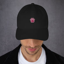 Load image into Gallery viewer, ‘Pink Pet Paw Print’ Dad Hat