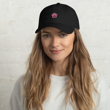 Load image into Gallery viewer, ‘Pink Pet Paw Print’ Dad Hat