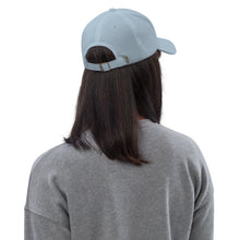 Load image into Gallery viewer, 'Never Give Up' Gold Embroidered Dad Hat