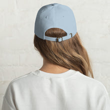 Load image into Gallery viewer, 'Never Give Up' Gold Embroidered Dad Hat