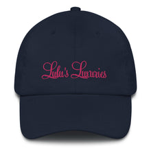 Load image into Gallery viewer, ‘Lulu’s Luxuries Logo’ Dad hat