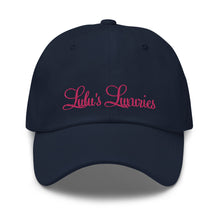 Load image into Gallery viewer, ‘Lulu’s Luxuries Logo’ Dad hat