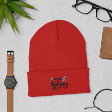 Load image into Gallery viewer, ‘Gone Fishing’ Unisex Cuffed Beanie
