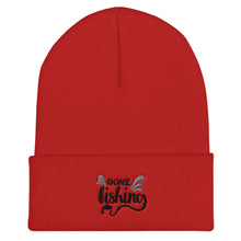 Load image into Gallery viewer, ‘Gone Fishing’ Unisex Cuffed Beanie