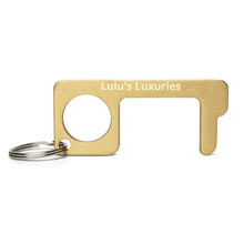 Load image into Gallery viewer, 'Lulu's Luxuries' Engraved Brass Touch Tool