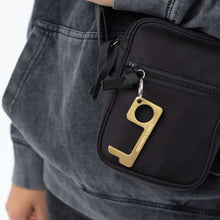 Load image into Gallery viewer, 'Lulu's Luxuries' Engraved Brass Touch Tool