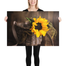 Load image into Gallery viewer, 'Sunflower In A Basket' Poster
