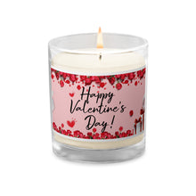 Load image into Gallery viewer, 'Happy Valentine's Day' Glass Jar Soy Wax Candle