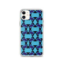 Load image into Gallery viewer, 'Blue Butterflies' iPhone Case