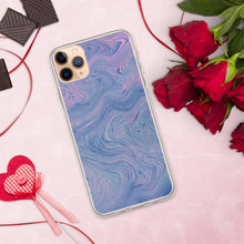 Load image into Gallery viewer, 'Pink & Blue Tie Dye Swirl Print' iPhone Case