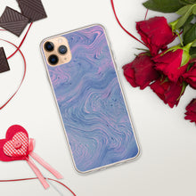 Load image into Gallery viewer, 'Pink & Blue Tie Dye Swirl Print' iPhone Case