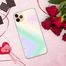 Load image into Gallery viewer, 'Pastel Rainbow Print' iPhone Case