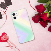 Load image into Gallery viewer, 'Pastel Rainbow Print' iPhone Case