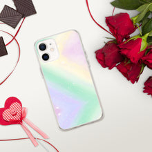 Load image into Gallery viewer, 'Pastel Rainbow Print' iPhone Case