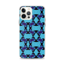 Load image into Gallery viewer, 'Blue Butterflies' iPhone Case