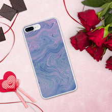Load image into Gallery viewer, 'Pink & Blue Tie Dye Swirl Print' iPhone Case