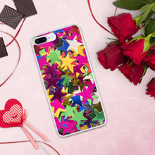 Load image into Gallery viewer, 'Star Confetti Print' iPhone Case