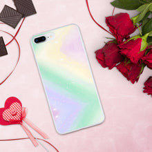 Load image into Gallery viewer, 'Pastel Rainbow Print' iPhone Case