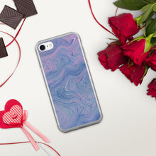 Load image into Gallery viewer, 'Pink & Blue Tie Dye Swirl Print' iPhone Case