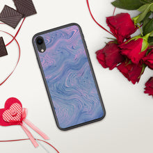 Load image into Gallery viewer, 'Pink & Blue Tie Dye Swirl Print' iPhone Case