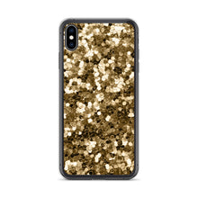 Load image into Gallery viewer, 'Gold Glitter Confetti Print' iPhone Case