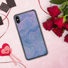 Load image into Gallery viewer, 'Pink & Blue Tie Dye Swirl Print' iPhone Case
