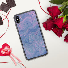 Load image into Gallery viewer, 'Pink & Blue Tie Dye Swirl Print' iPhone Case