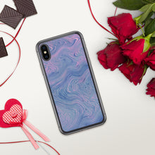 Load image into Gallery viewer, 'Pink & Blue Tie Dye Swirl Print' iPhone Case
