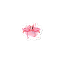 Load image into Gallery viewer, 'Flamingo Mingle' Bubble-free stickers