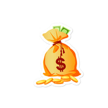 Load image into Gallery viewer, 'Money Bags & Coins' Bubble-free stickers