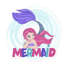 Load image into Gallery viewer, 'Mermaid Girl' Bubble-free stickers