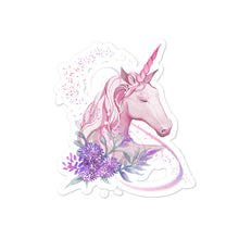 Load image into Gallery viewer, 'Pink Unicorn' Bubble-free stickers