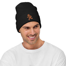 Load image into Gallery viewer, Gingerbread Embroidered Beanie