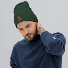 Load image into Gallery viewer, Gingerbread Embroidered Beanie