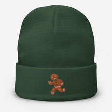 Load image into Gallery viewer, Gingerbread Embroidered Beanie