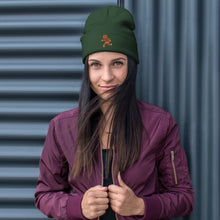 Load image into Gallery viewer, Gingerbread Embroidered Beanie