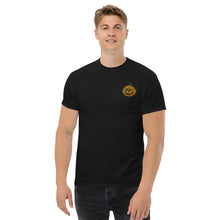Load image into Gallery viewer, 'Jack-O-Lantern Pumpkin' Men's Classic Tee Shirt