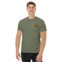 Load image into Gallery viewer, 'Jack-O-Lantern Pumpkin' Men's Classic Tee Shirt