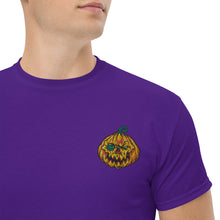 Load image into Gallery viewer, 'Jack-O-Lantern Pumpkin' Men's Classic Tee Shirt