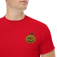 Load image into Gallery viewer, 'Jack-O-Lantern Pumpkin' Men's Classic Tee Shirt