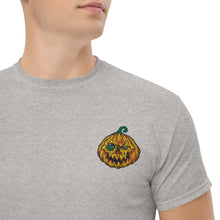 Load image into Gallery viewer, 'Jack-O-Lantern Pumpkin' Men's Classic Tee Shirt
