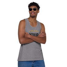 Load image into Gallery viewer, 'Train Your Mind' Men’s Premium Tank Top