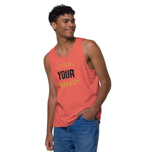 Load image into Gallery viewer, 'Train Your Mind' Men’s Premium Tank Top